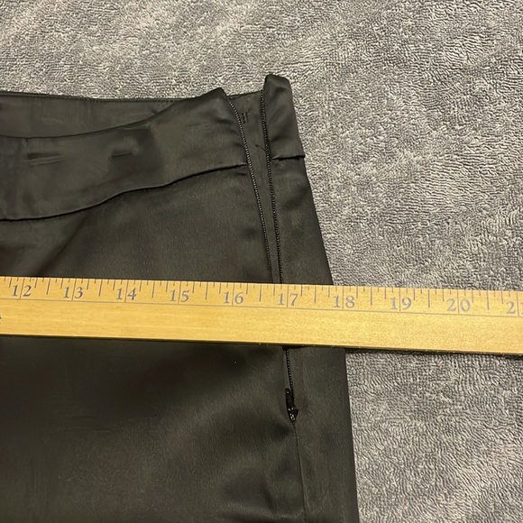 Talbots Women’s Curvy Black Satin-Look Dress Trousers. Size 12 Petite. - Picture 7 of 11